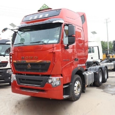 Sinotruk HOWO T7H 440HP 6X4 επικίνδυνος χημικός ελκυστήρας με χωρητικότητα δεξαμενής καυσίμου 500-600L