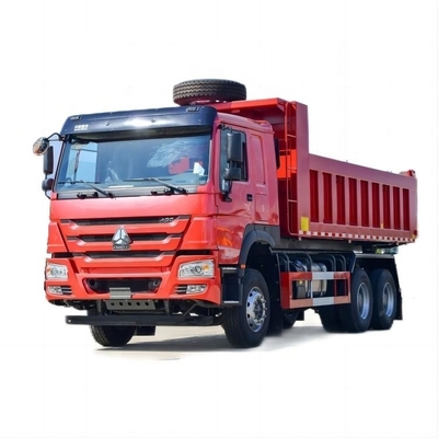 Εθνικό βαρύ φορτηγό 400HP 6X4 HOWo V7 Dump Truck με 8.575x2.55x3.45 διαστάσεις