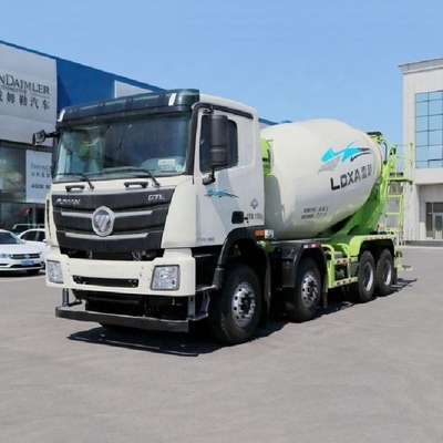 Απαιτήσεις του πελάτη Επιλέξτε θερμό Auman GTL 360HP 8X4 7,7 τετραγωνικό φορτηγό ανάμειξης σκυροδέματος