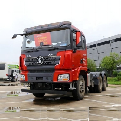Shaanxi Heavy Cardron X3000 530hp 6X4 Κεφαλή φορτηγού έλξης επίπεδη κορυφή για μεταφορά