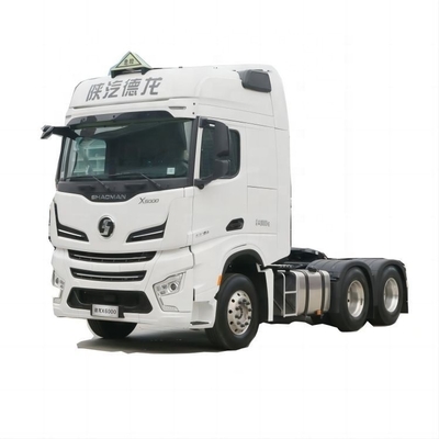 Προεξοχή Delong X6000 490HP 6x4 Truck Head Euro 6 Πρότυπο εκπομπών 10R22.5 Ελαστικά