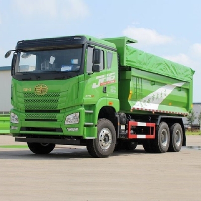 Τσίνγκντο Φύση JH6 375hp 6X4 5,6m φορτηγά σκουπιδιών Χρησιμοποιούνται αλλά σε εξαιρετική κατάσταση