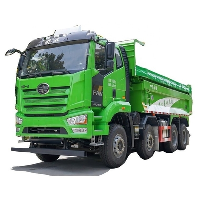 Μπουτίκ Χρησιμοποιούμενο Faw Jiefang J6L 350hp 8X4 7.2m Dump Truck με 8X4 Δυνατότητα Οδήγησης