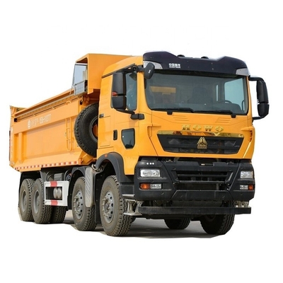Καυτό Boutique Sinotruk HOWO TX 350hp 8X4 6.2m Dump Truck με ESC και σύστημα πολυμέσων