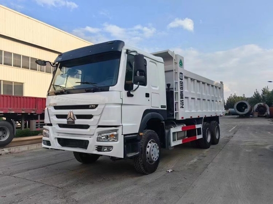 8x4 Sinotruck Howo Tipper Dumper Tipping Truck Χρησιμοποιημένα φορτηγά σκουπιδιών6x4 για 31 40T χωρητικότητα