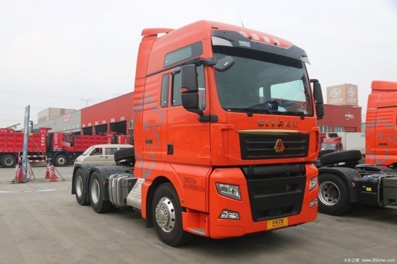 Ακαθάριστο βάρος οχήματος 20001-25000 kg Shandeka SITRAK C7H βαρύ φορτηγό 460 HP 6X4 ελκυστήρας ΥΦΑ