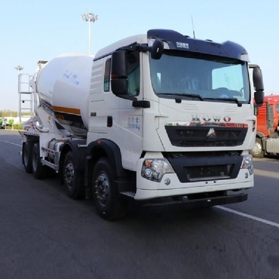 Μπουτίκ 340HP HOWO T5G 8X4 7.7 τετραγωνικό φορτηγό ανάμειξης σκυροδέματος για τις αγορές της χώρας
