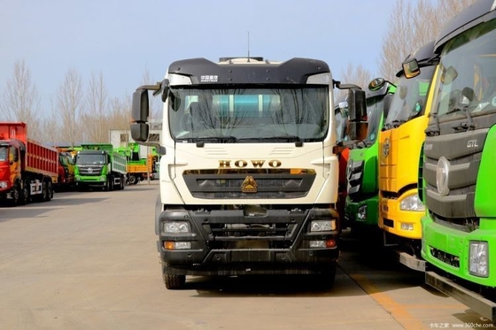 7.98 Τετραγωνικό φορτηγό με 6x4 8x4 σασί Sinotruk HOWO TX 350 HP Diesel Fuel
