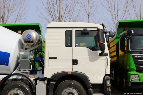 7.98 Τετραγωνικό φορτηγό με 6x4 8x4 σασί Sinotruk HOWO TX 350 HP Diesel Fuel