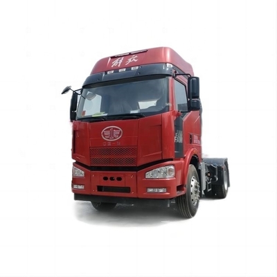 Χρησιμοποιούμενο φορτηγό Faw Jiefang J6M 350HP 4X2 Τρακτέρ βαρύ φορτηγό με εναέρια ανάρτηση και κάθισμα οδηγού