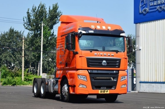 510HP 440 HP 6X4 4X2 Εθνικό βαρύ φορτηγό Χρησιμοποιημένο ειδικό αυτοκίνητο Shan Deka SITRAK G7 τρακτέρ