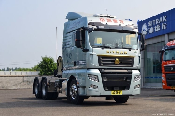 Σινοτρούκ Σάντεκα Σίτρακ G7S 530HP 6X4 Τρακτέρ μεταχειρισμένο και μεγάλη χωρητικότητα δεξαμενής καυσίμου