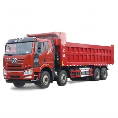 FAW Jiefang J6P βαρύ φορτηγό 500HP 8X4 8m Dump Truck με χωρητικότητα δεξαμενής καυσίμου 300-400L