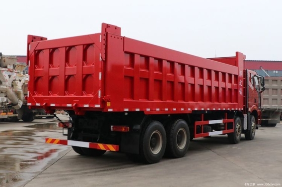FAW Jiefang J6P βαρύ φορτηγό 500HP 8X4 8m Dump Truck με χωρητικότητα δεξαμενής καυσίμου 300-400L