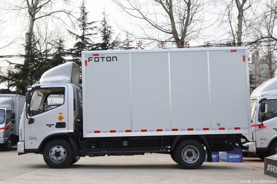 Beiqi Foton 158HP 4X2 4.14m Μονόροχο Φαν Ελαφρύ Φορτηγό Stock Hot Fukuda Omark S1 Chang Ying έκδοση