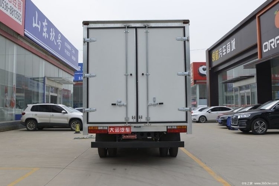 Χειροκίνητο κιβώτιο Dayun Opulli 116HP 4X2 Wide Body 4,12m Single Row Van Light Truck