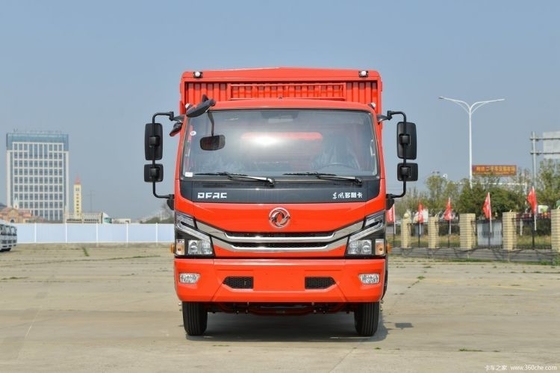 23 δημοφιλές 0 χλμ. Δεύτερο χέρι Dongfeng D6-L 140HP 4,2m μονό σειρά ελαφρύ φορτηγό με ESC