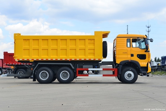 Εθνικό βαρύ φορτίο HOWO TX6X4 6.3 μέτρα φορτηγό απορριμμάτων Τμήμα βαρύ φορτηγό