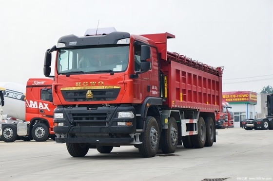 460HP 8X4 6X4 Dump Truck Εθνικό βαρύ φορτηγό HOWO Ειδικό second-hand Boutique TX70 KM