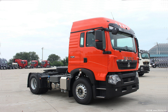 0 km SinoTRUK HOWO TX7 6X4 4X2 6X2 CNG LNG ελκυστήρας με ρυθμιστικό ρυθμού και 6 κυλίνδρους