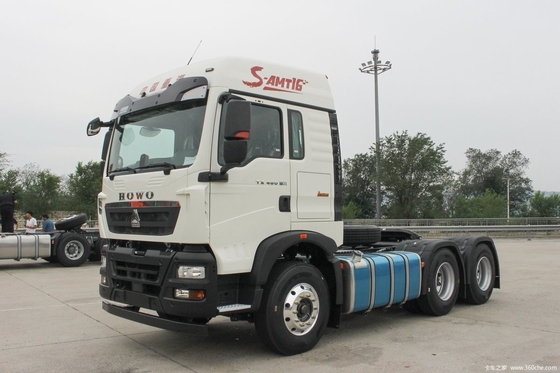 Μπουτίκ SinoTRUK HOWO TX7 0 km 6X4 4X2 6X2 CNG LNG ελκυστήρας φορτηγό με σύστημα πολυμέσων
