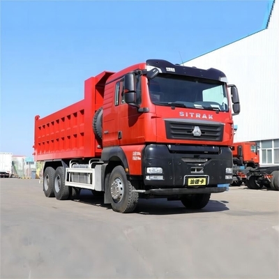 Εθνικό βαρύ φορτηγό Shandeka SITRAK G7 540HP 8x4 6,5m φορτηγό απορριμμάτων για την εξορυκτική βιομηχανία