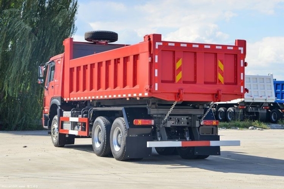 Χρησιμοποιημένο Εθνικό βαρύ φορτηγό HOWOV7 6X4 6m φορτηγό απορριμμάτων ACC Cruise Control και εγγυημένη