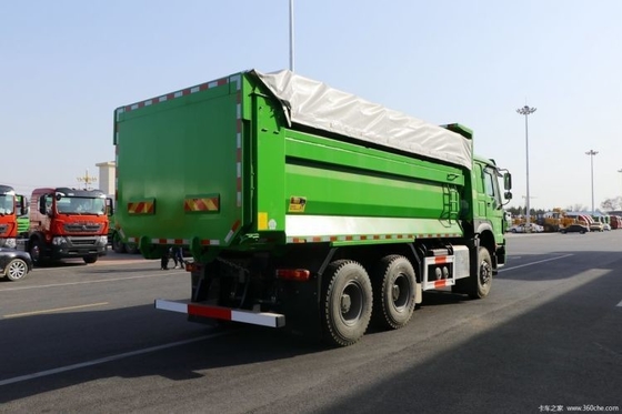 0 χιλιόμετρα HOWO 6X4 6 Meter Dump Truck 371 375hp 450hp Η τελευταία προσθήκη του Εθνικού βαρέους φορτηγού