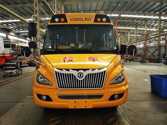 24 θέσεις σχολικό λεωφορείο Dongfeng με 85 μέγιστη ισχύ και 6-8L χωρητικότητα κινητήρα