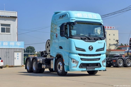 Shaanxi Qi Delong X6000 4*2 6*6 6*4 371 375 CNG LNG φορτηγό έλξης με κιβώτιο