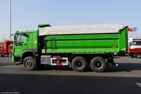 2 επιβατών Εθνικό βαρύ φορτηγό HOWO 8x4 6x4 φορτηγό απορριμμάτων με ABS και 340HP