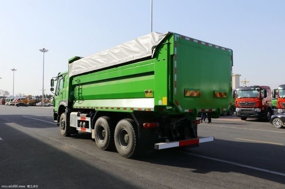 2 επιβατών Εθνικό βαρύ φορτηγό HOWO 8x4 6x4 φορτηγό απορριμμάτων με ABS και 340HP