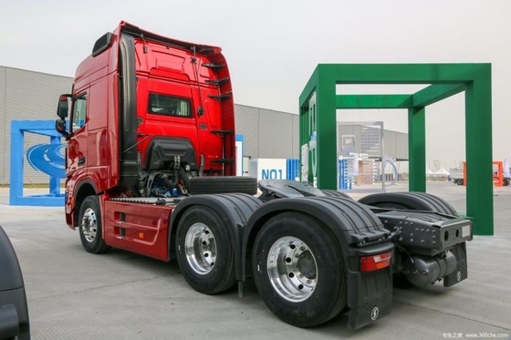Χρησιμοποιημένο Shaanxi Qi Delong X6000 4*2 6*4 6*6 371 375 CNG LNG ρυμουλκούμενο για φορτίο