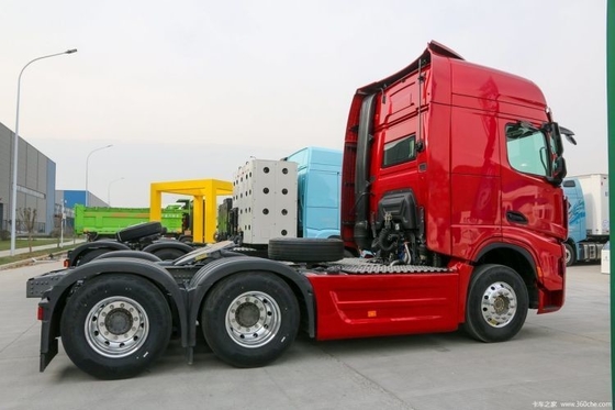 Χρησιμοποιημένο Shaanxi Qi Delong X6000 4*2 6*4 6*6 371 375 CNG LNG ρυμουλκούμενο για φορτίο