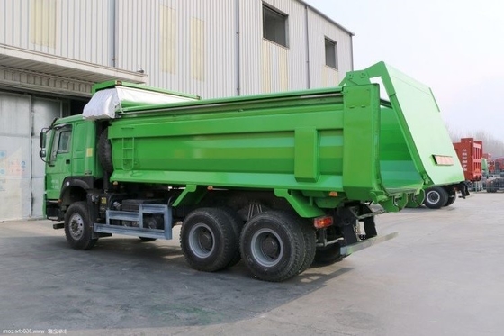 Εθνικό βαρύ φορτηγό Χρησιμοποιούμενο HOWO 6X4 371HP Περιβαλλοντικό φορτηγό απορριμμάτων