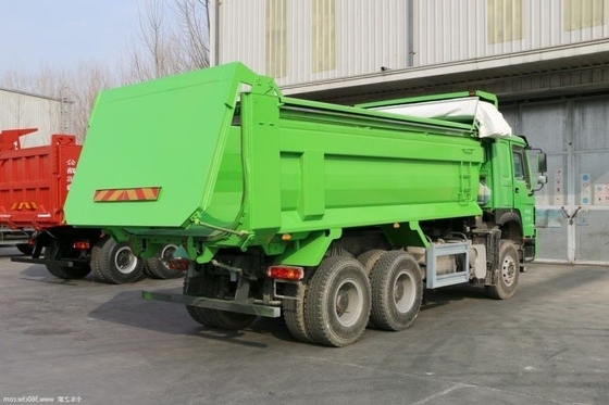 Εθνικό βαρύ φορτηγό Χρησιμοποιούμενο HOWO 6X4 371HP Περιβαλλοντικό φορτηγό απορριμμάτων