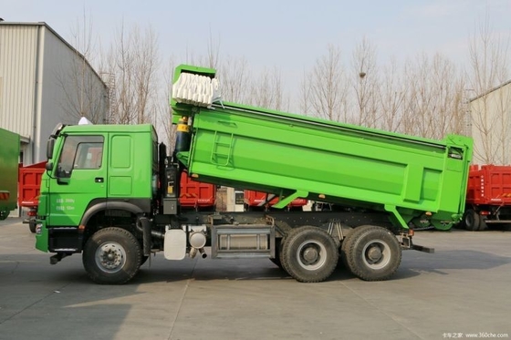 Εθνικό βαρύ φορτηγό HOWO 6X4 371hp φορτηγό απορριμμάτων για 2 επιβάτες 10 ελαστικά 340hp στην καλύτερη περίπτωση