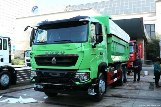Εθνικό βαρύ φορτηγό HOWO 6X4 371hp φορτηγό απορριμμάτων για 2 επιβάτες 10 ελαστικά 340hp στην καλύτερη περίπτωση