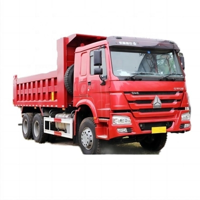Χρησιμοποιούμενο βαρύ φορτηγό 0 χλμ HOWO-7 380hp 6X4 375hp 371hp φορτηγό απορριμμάτων με 2 καθίσματα επιβατών