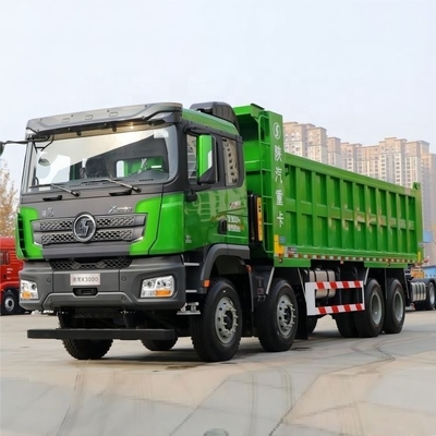 Το Shaanxi Auto Delong X3000 460HP 8X4 6X4 φορτηγό απορριμμάτων με διαστάσεις 10.95x2.55x3.5