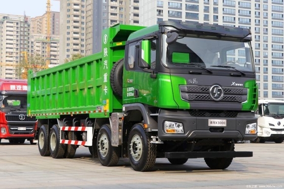 Το Shaanxi Auto Delong X3000 460HP 8X4 6X4 φορτηγό απορριμμάτων με διαστάσεις 10.95x2.55x3.5