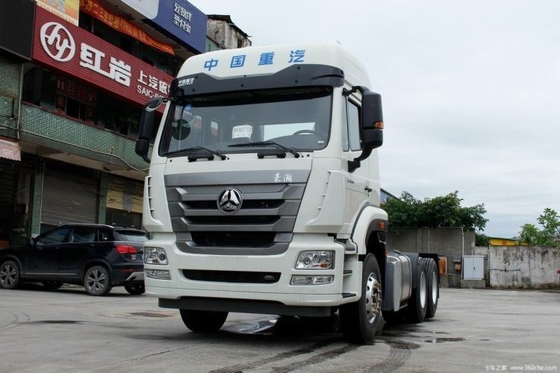 12 Προχωρητική μετατόπιση SinotruK Haohan J7G 4*2 6*4 CHG LNG Ειδική κεφαλή έλξης φορτηγού