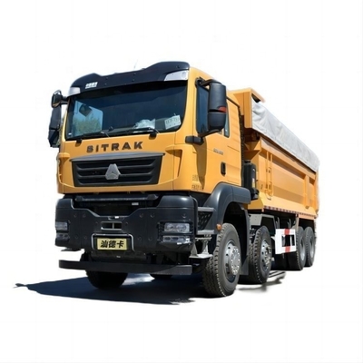 SinotruK SITRAK G7 βαρύ φορτηγό 500HP 8X4 375HP Dump Truck με αυτόματο κλιματισμό
