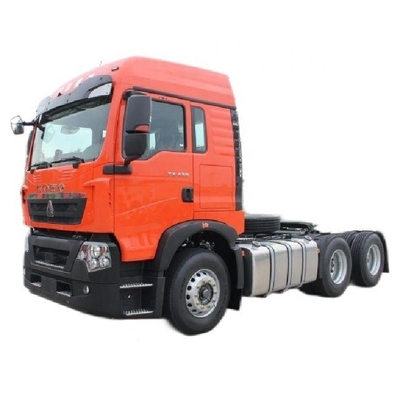 Χρησιμοποιούμενο HOWO TX7 4*2 6*4 430HP CHG LNG Truck Head με ατμοσφαιρική ανάρτηση και κάθισμα οδηγού