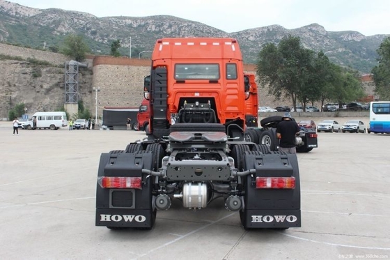 Χρησιμοποιούμενο HOWO TX7 4*2 6*4 430HP CHG LNG Truck Head με ατμοσφαιρική ανάρτηση και κάθισμα οδηγού