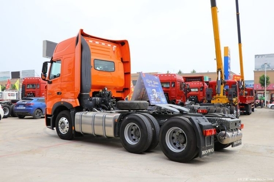 T7H HOWO 460 HP 6*4 4*2 Κεφαλή φορτηγού έλξης με ESC και ηλεκτρονικό έλεγχο σταθερότητας