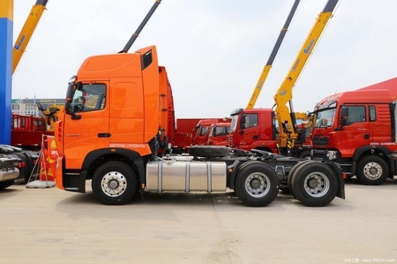 T7H HOWO 460 HP 6*4 4*2 Κεφαλή φορτηγού έλξης με ESC και ηλεκτρονικό έλεγχο σταθερότητας