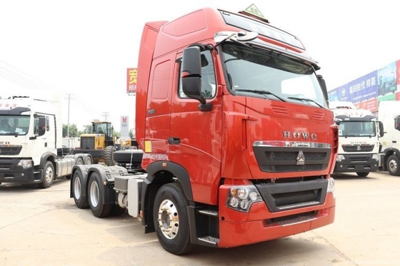 Sinotruk HOWO T7H 440HP 6X4 επικίνδυνος χημικός ελκυστήρας με χωρητικότητα δεξαμενής καυσίμου 500-600L