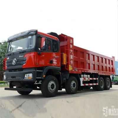 Αεροκίνητο Shaanxi βαρύ φορτηγό Delong X3000 460HP 8X4 371HP φορτηγό απορριμμάτων με 12 ελαστικά