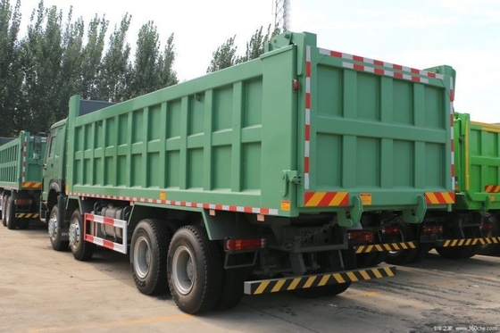 Εθνικό HOWO-7 8X4 6X4 φορτηγό απορριμμάτων 375HP 371HP 0km δεξί τιμόνι Χρησιμοποιούμενο βαρύ φορτηγό
